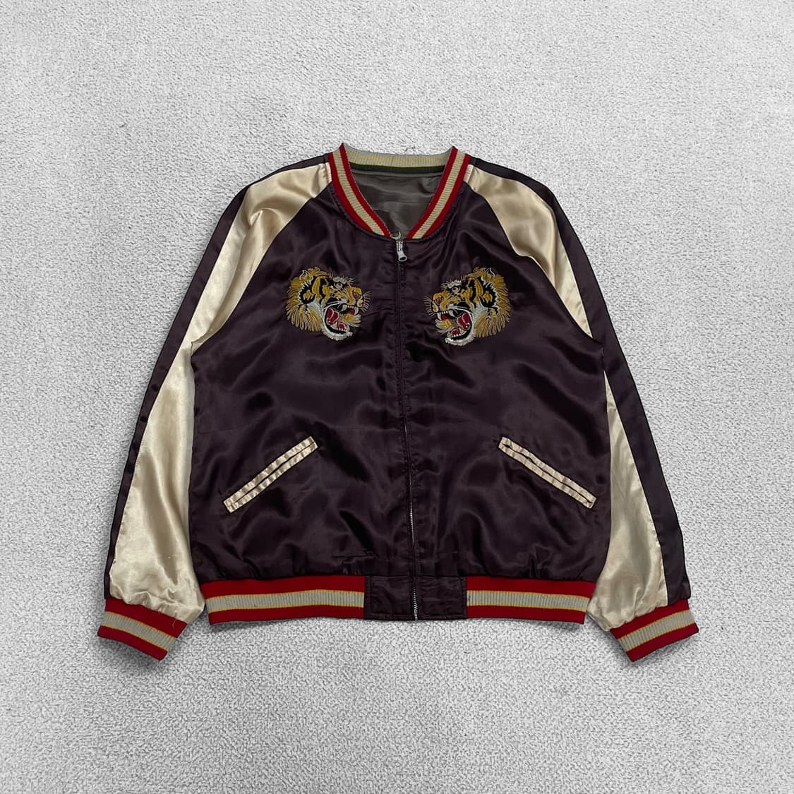 Jpn vintage 드래곤 플라이 리버시블 스카잔 자켓 상품이미지2