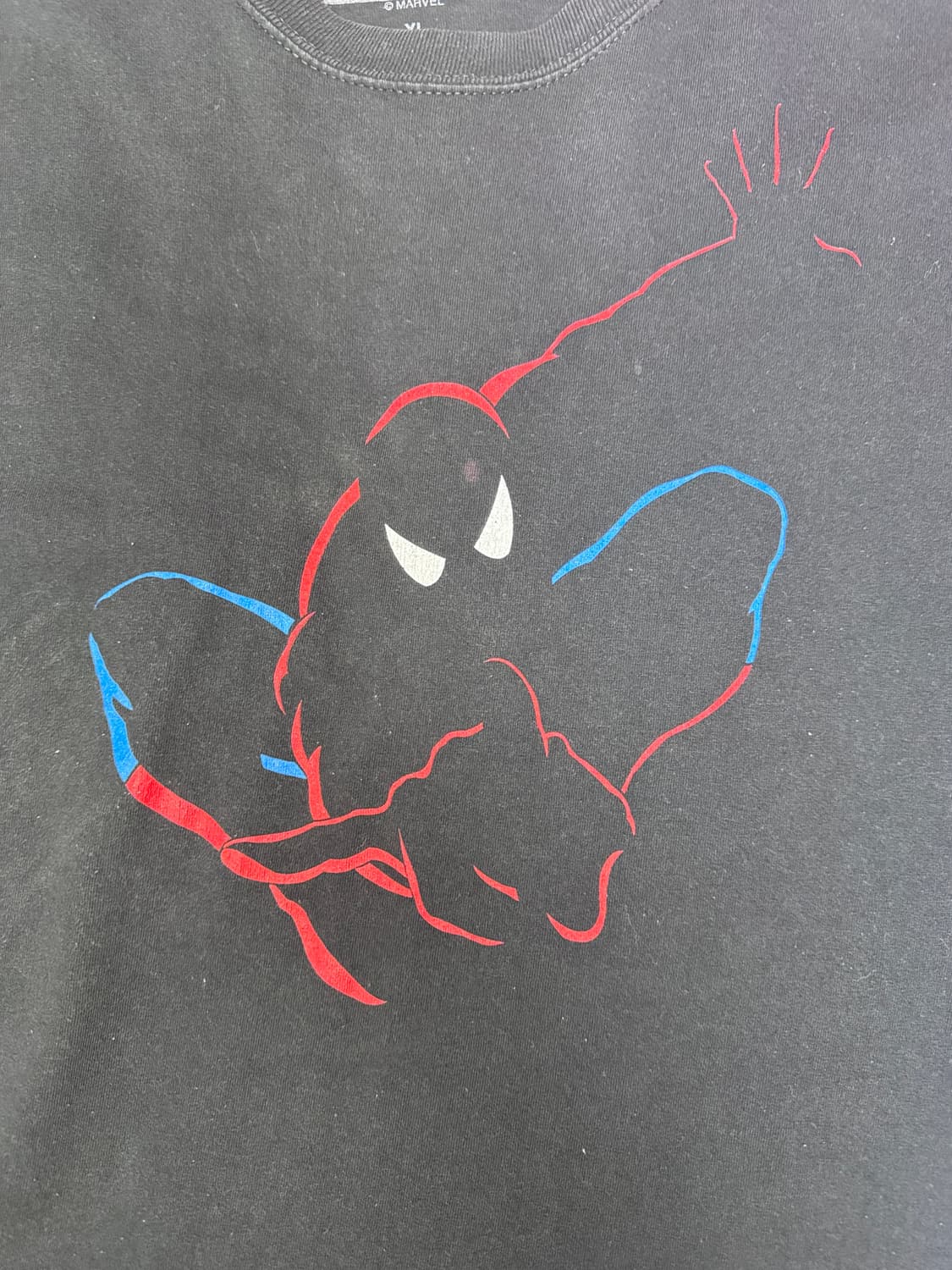 빈티지 00s 마블코믹스 스파이더맨 그래픽 티셔츠 XL 상품이미지2