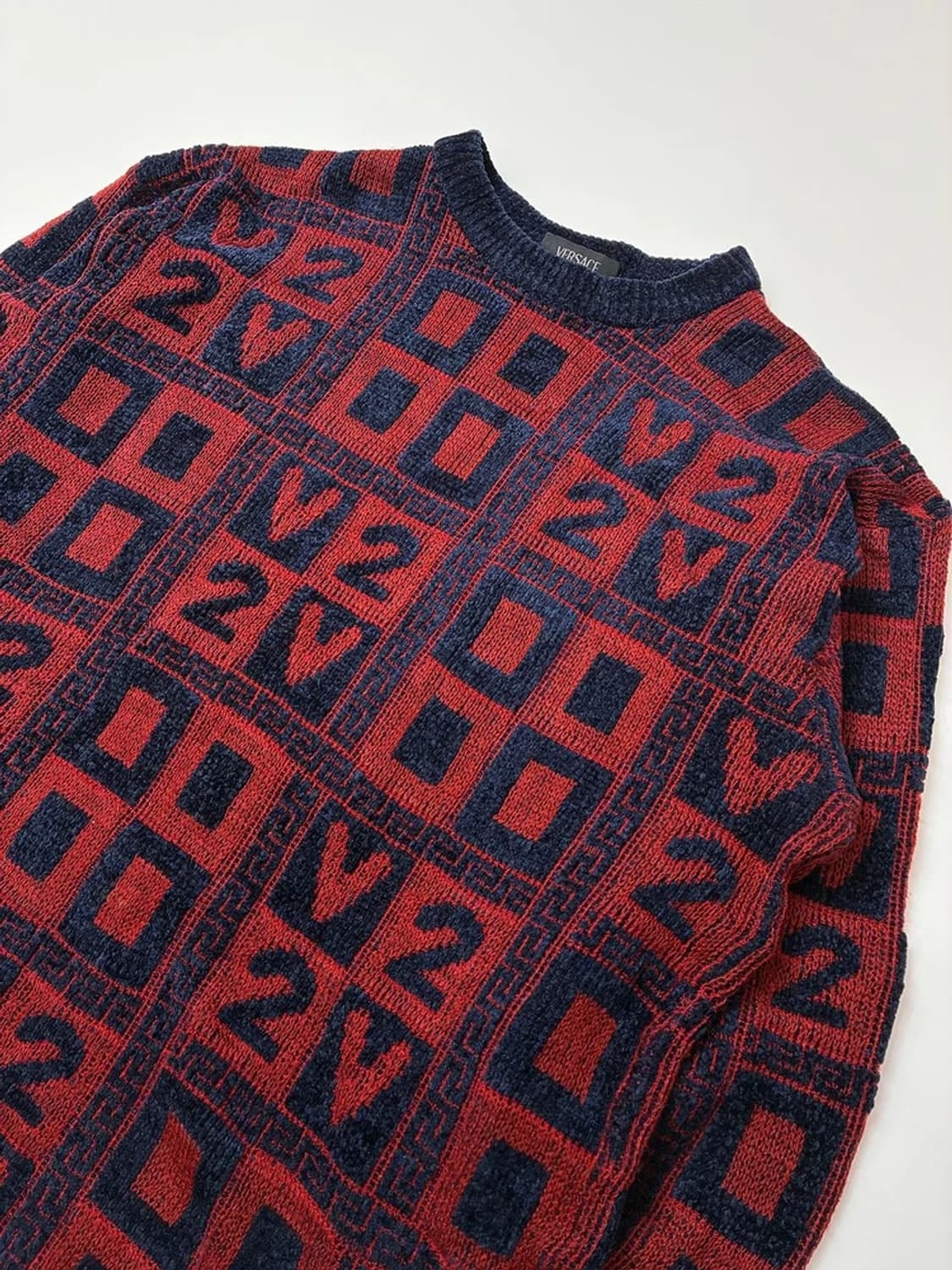 베르사체 90s 이태리 V2 울 니트 PN5309 상품이미지2