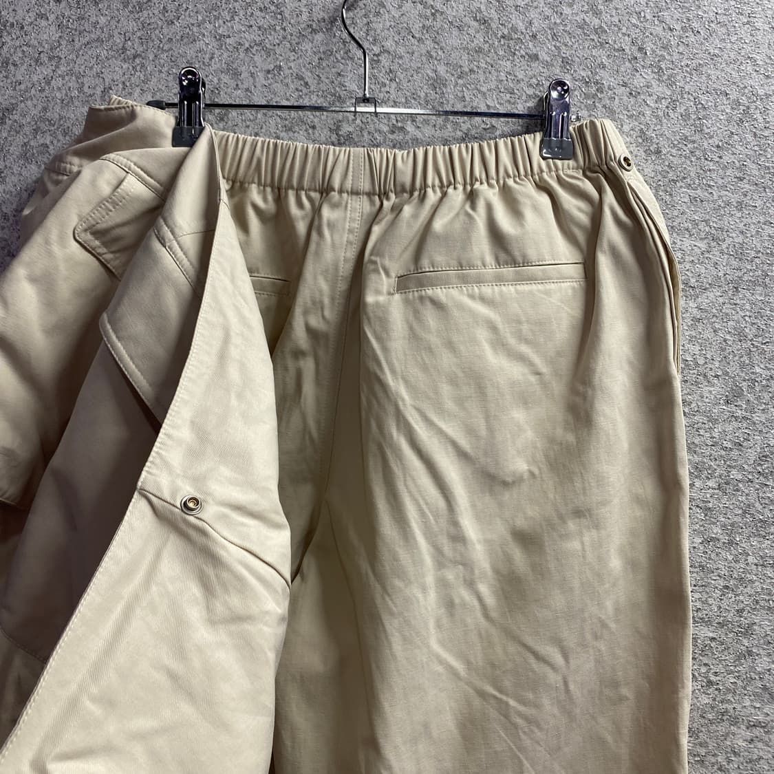 파르티멘토 레이어드 투웨이 랩 팬츠 B4501 상품이미지6