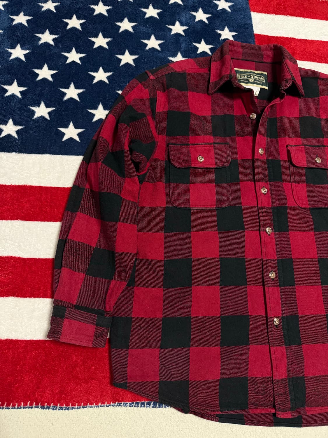 필드앤스트림 버팔로체크플란넬셔츠 buffalo flannel shirts 상품이미지2