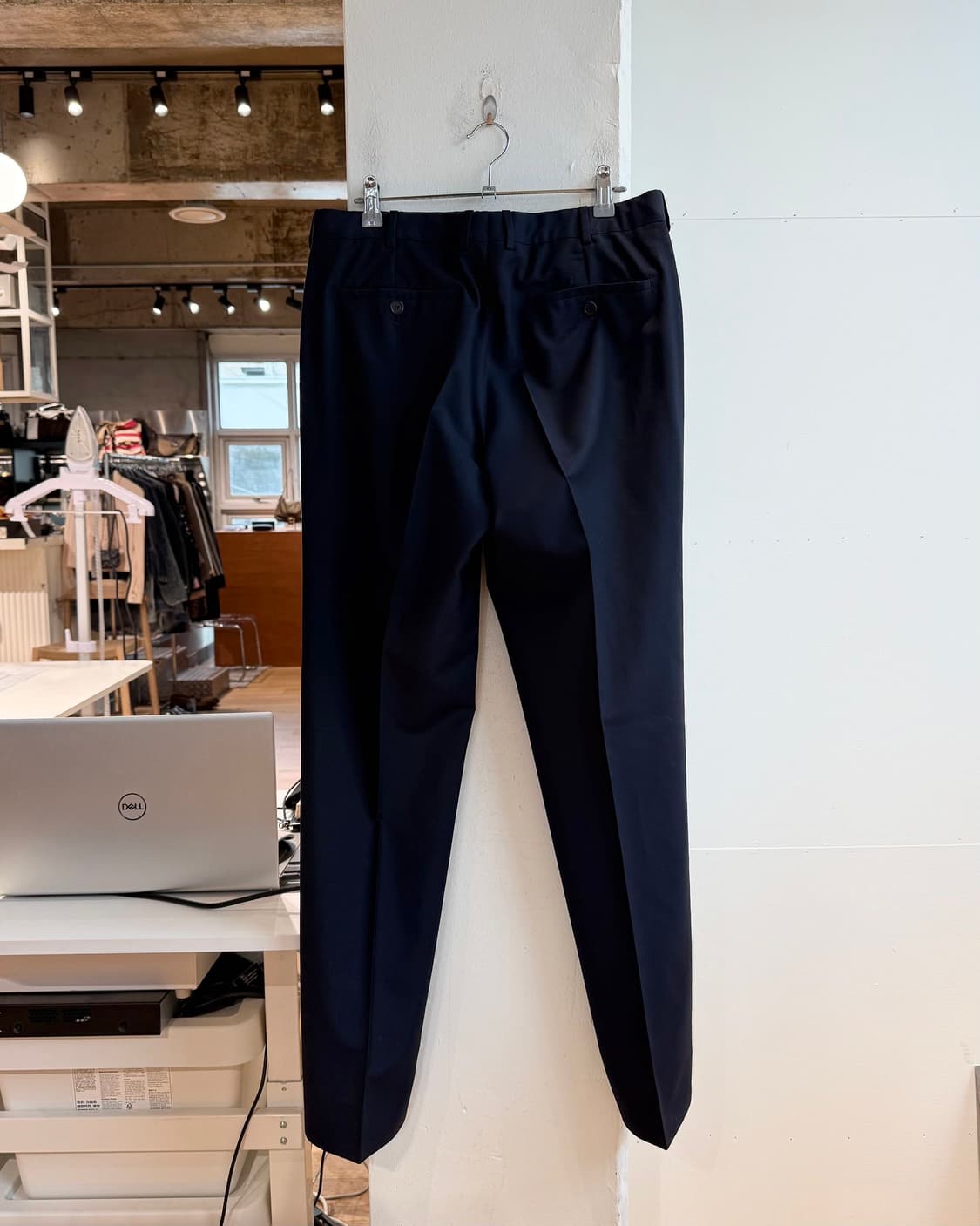 프라다 네이비 슬랙스 팬츠  상품이미지5