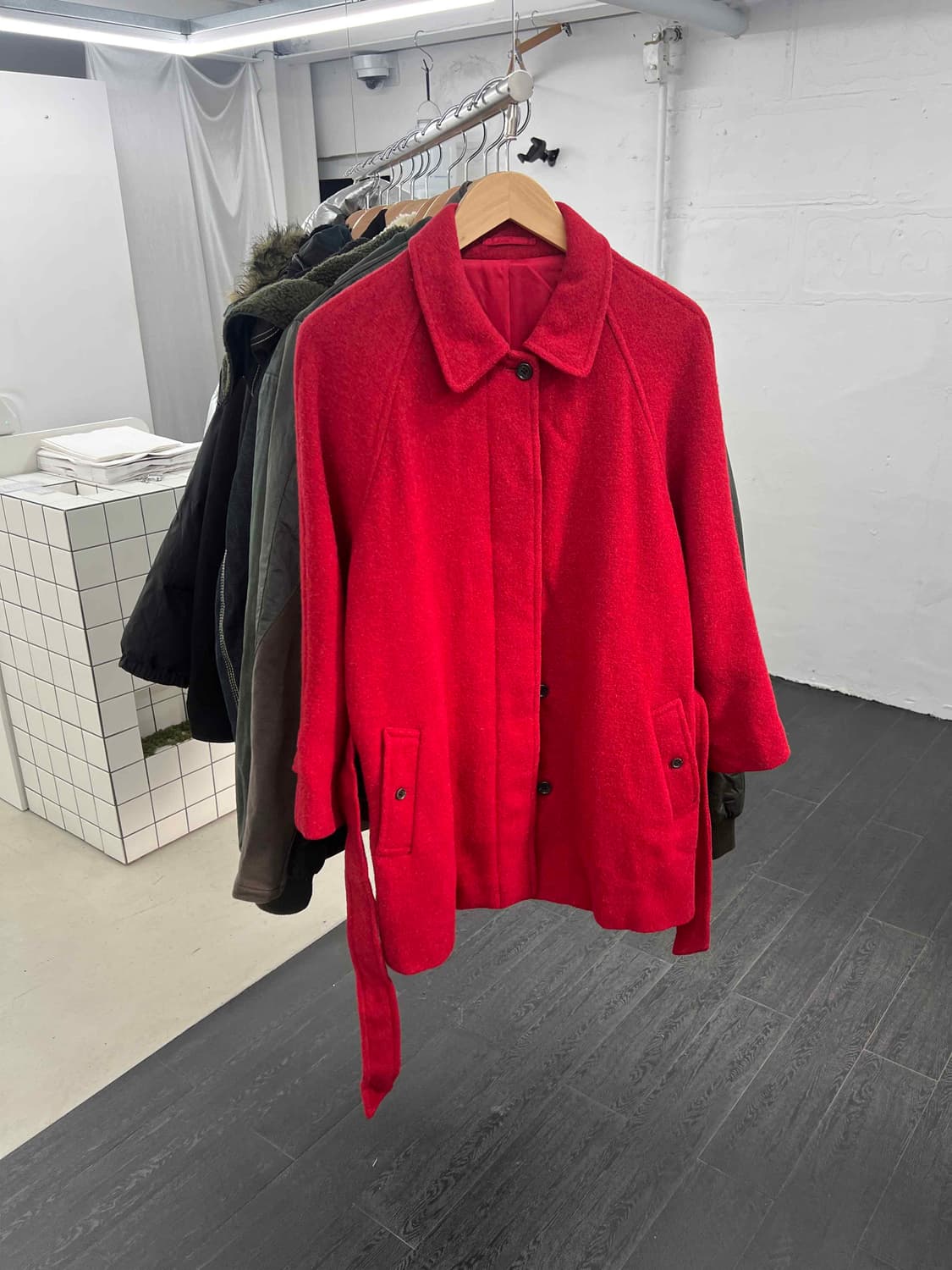 마가렛호웰 해리스트위드 숏코트 상품이미지1