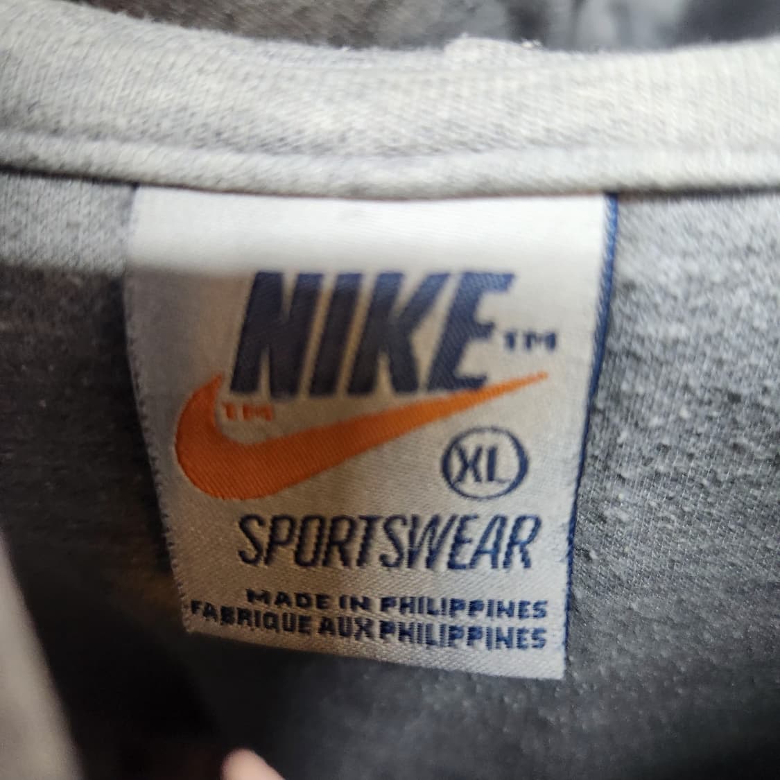 올드스쿨 나이키 부클 빅로고 후드티 XL(XL) 상품이미지5