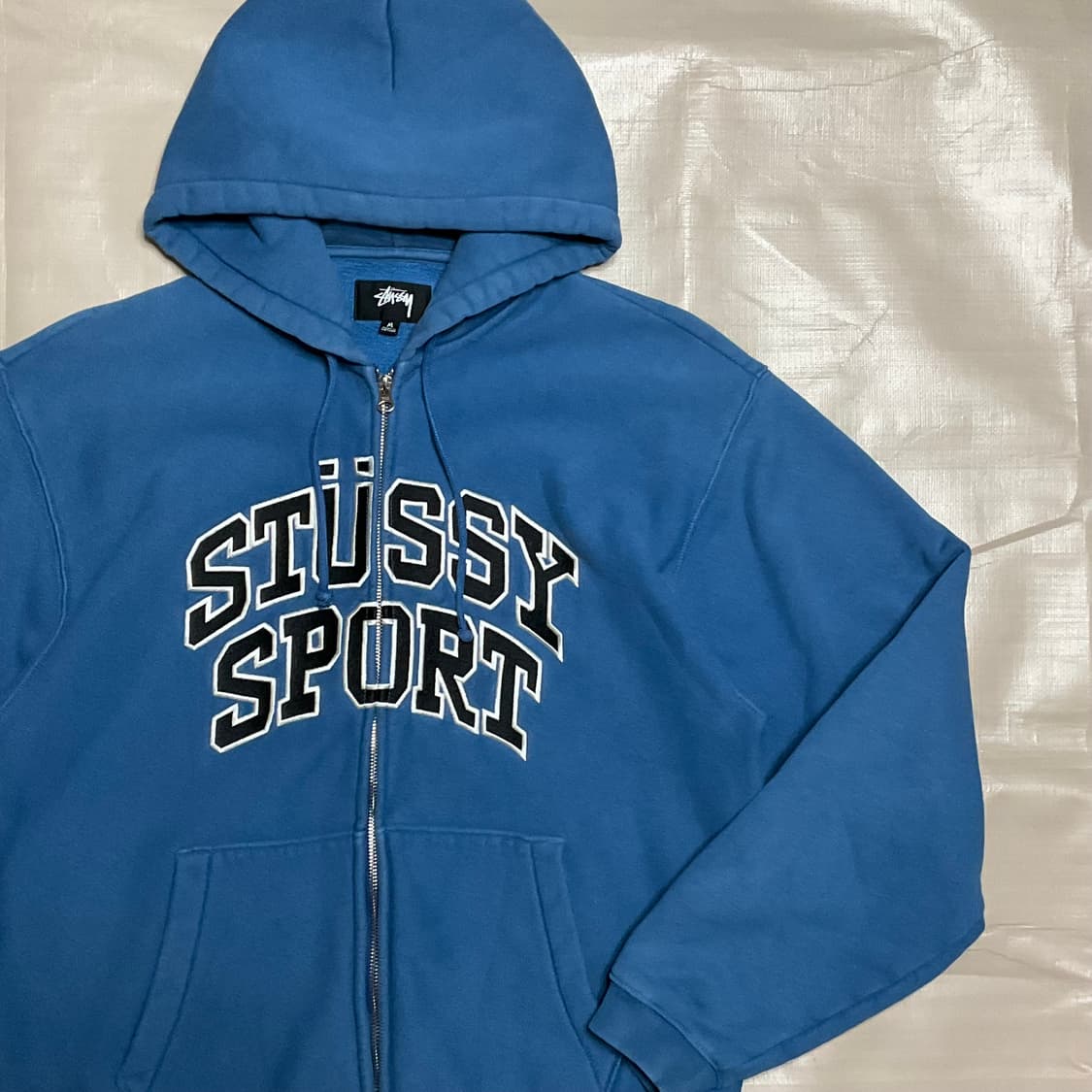 스투시 스포츠 집업 후드 M 상품이미지1