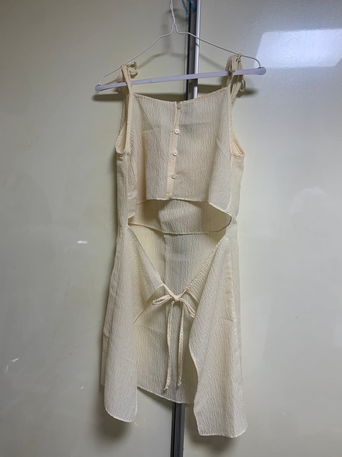 아델리오 레이어드 시스루 원피스 상품이미지1