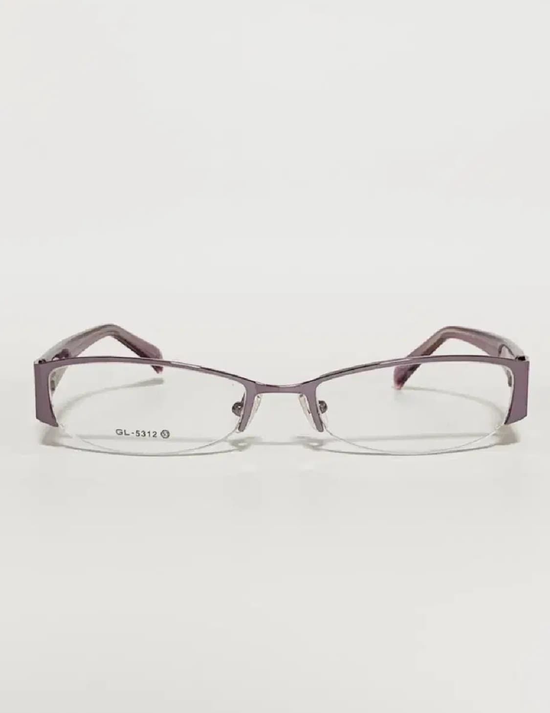 데드스탁 반무테 퍼플 템플 포인트 안경테 361 상품이미지1