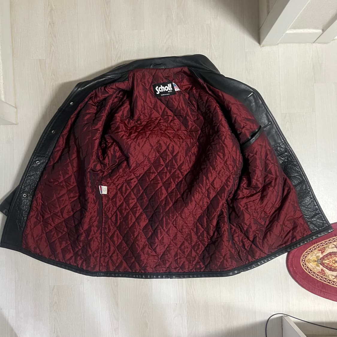 쇼트 카우하이드 카코트 44 상품이미지3