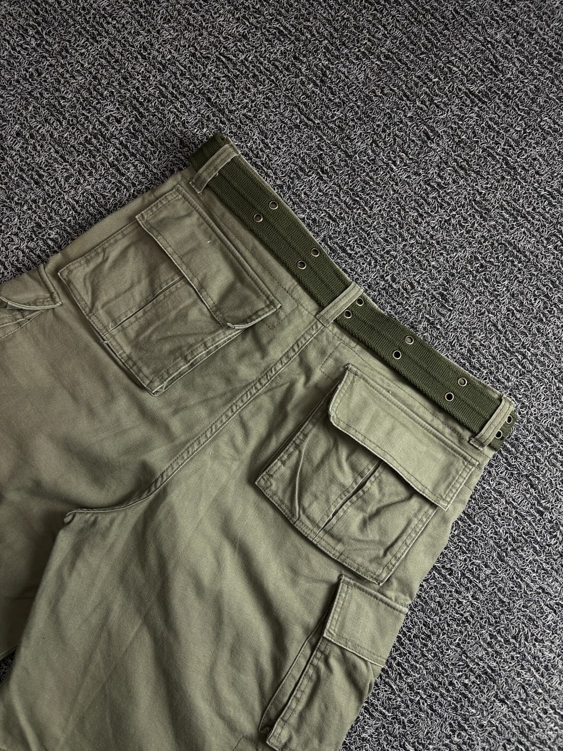 Kinloch 아카이브 벨티드 구르카 카고 버뮤다 팬츠 4179 상품이미지6