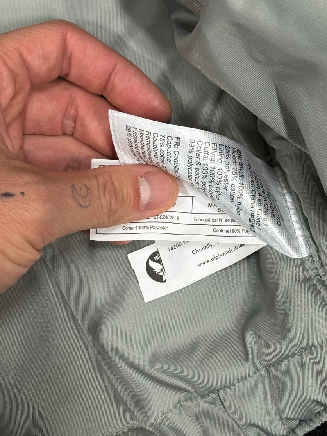 알파인더스트리 사이즈 XXL 깨끗해요 상품이미지4