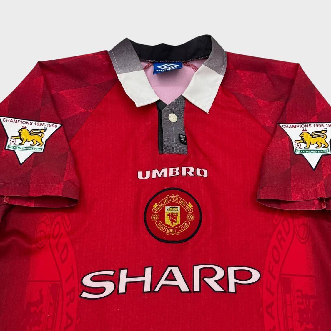 96-98 맨체스터 유나이티드 홈 No.10 데이비드 베컴 상품이미지3