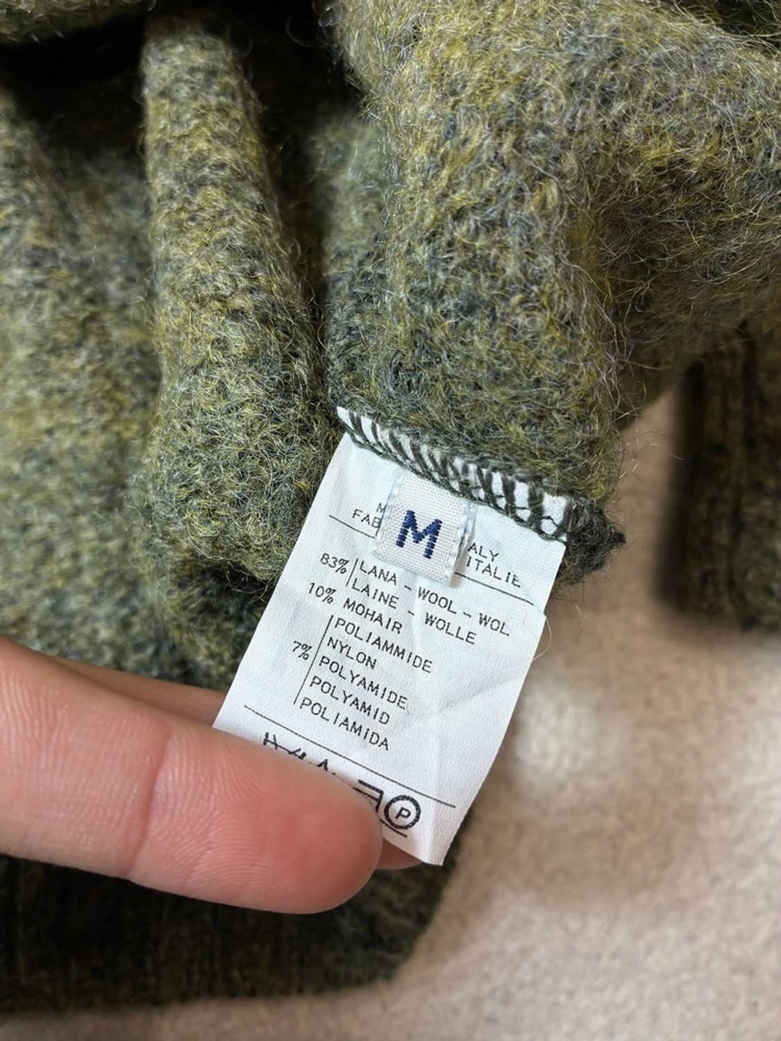 Martin Guy 90's 모헤어 울 니트 가디건 PN7974 상품이미지6