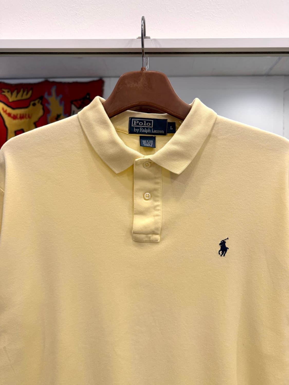 Polo RL 폴로 랄프로렌 pk 반팔 티셔츠 (Yellow) 상품이미지3