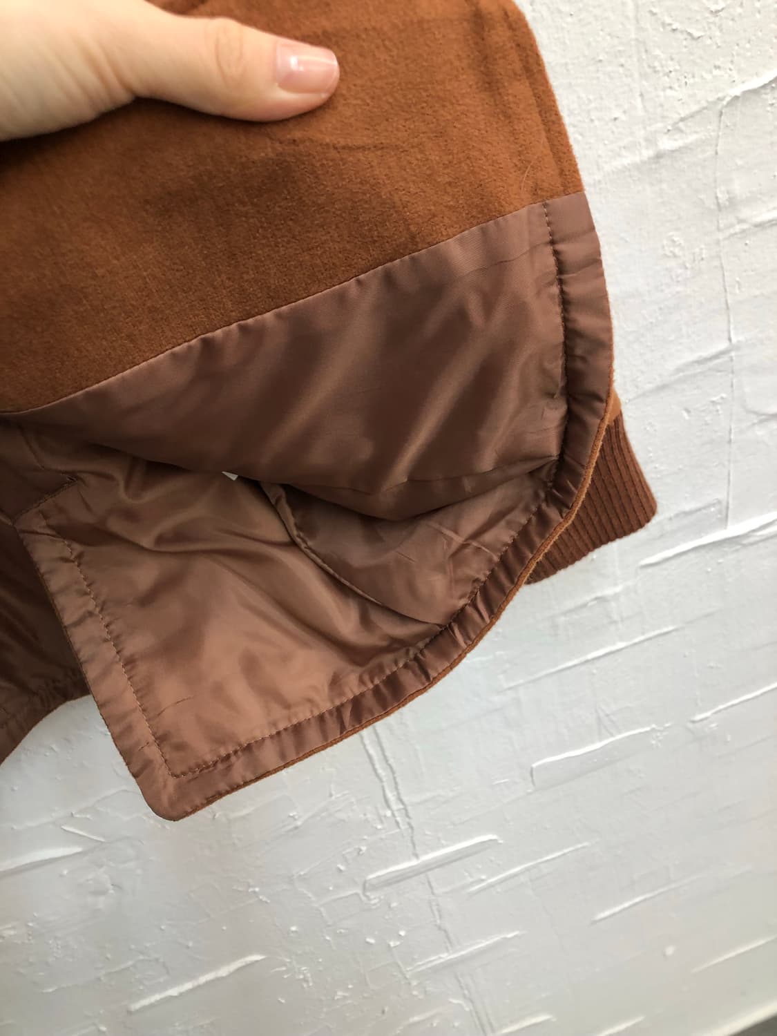 vintage orange suede jacket 상품이미지6