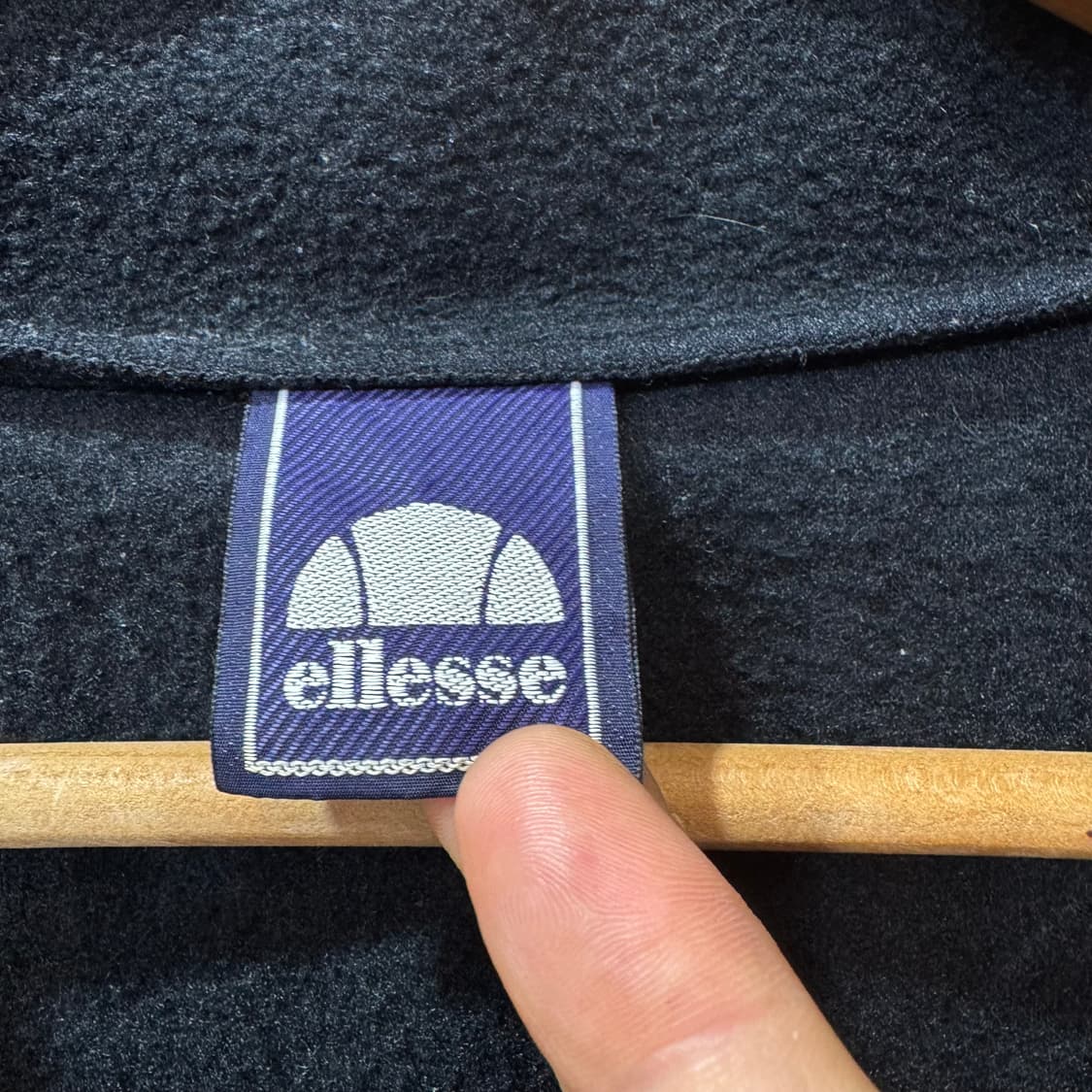 90s 엘레쎄 제팬 반집업 후리스 (L)   상품이미지5