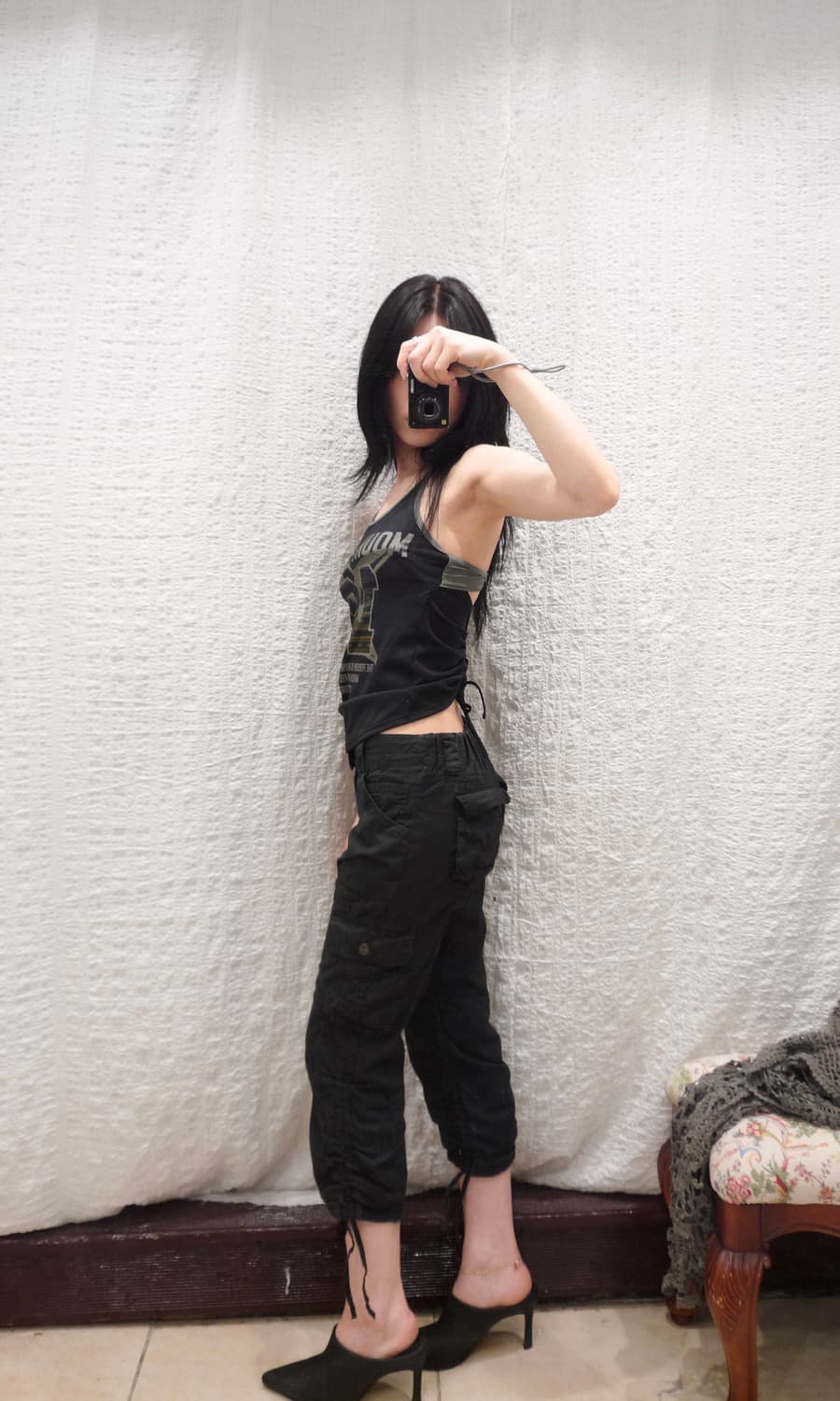 Retro Graphic String Tank 상품이미지6