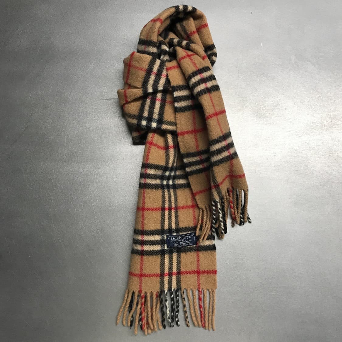 버버리 정품 램스울 머플러 베이지 상품이미지1
