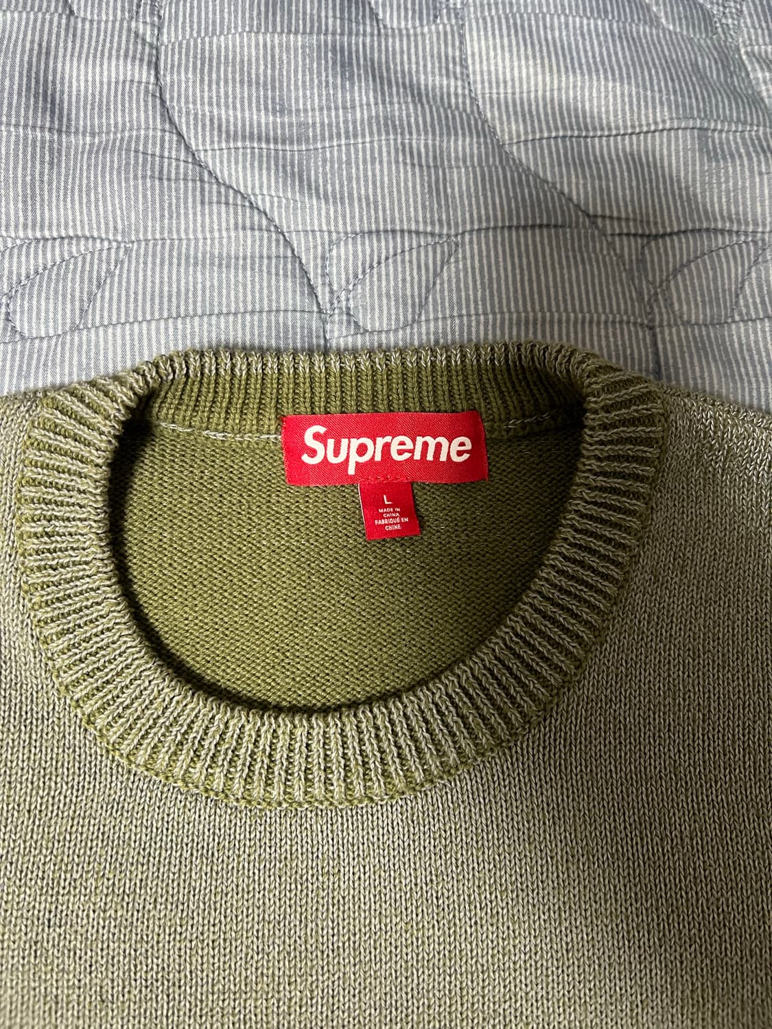 슈프림 리플렉티브 24ss 스웨터 상품이미지3