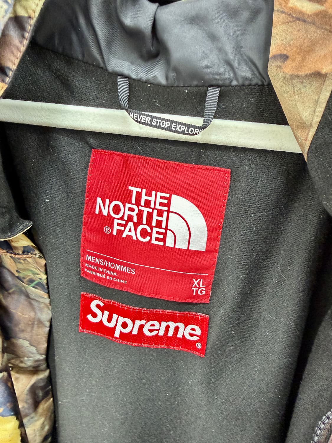 슈프림 노스페이스 낙엽 바람막이 상품이미지5