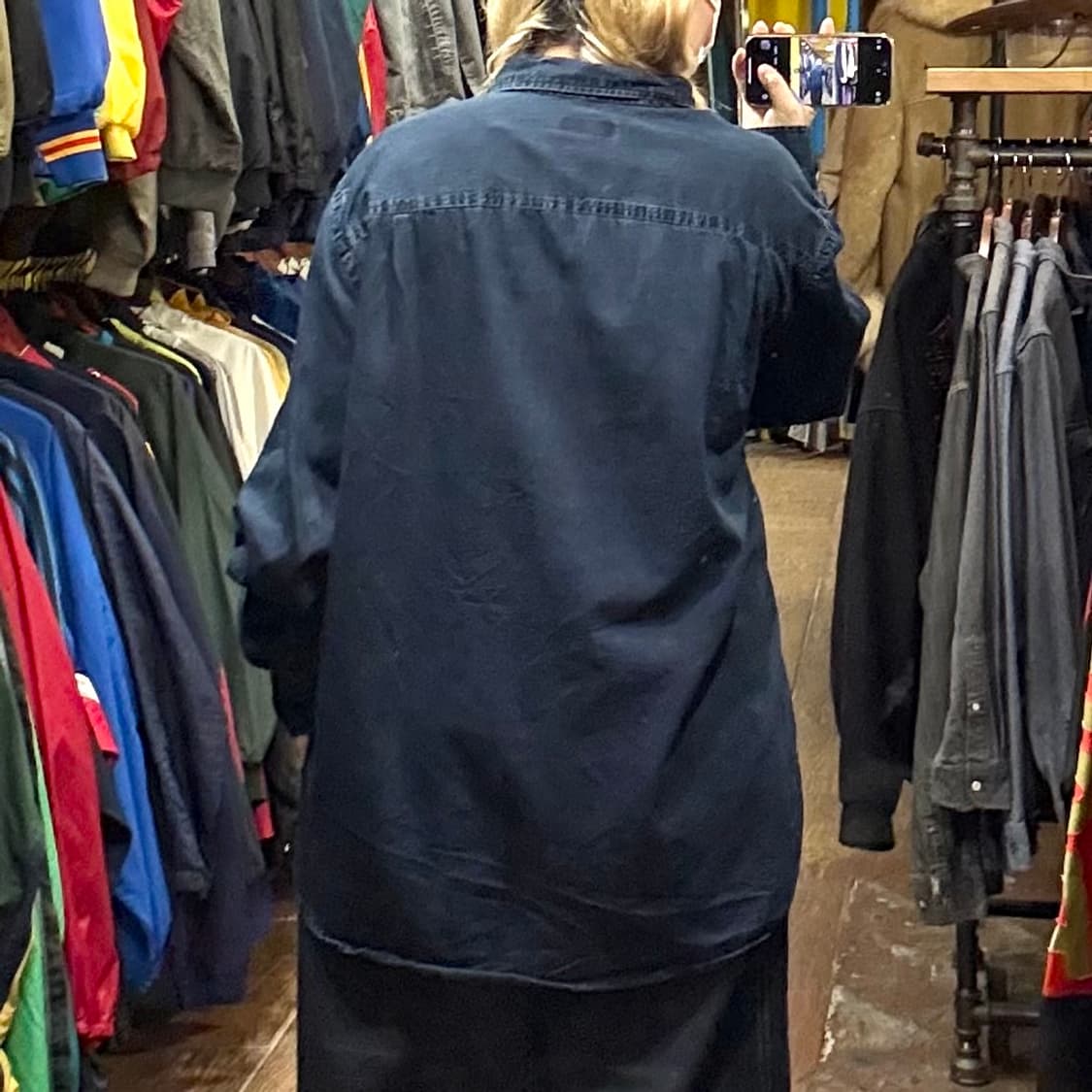 [HI] 칼하트 긴팔 데님셔츠 블루 상품이미지5