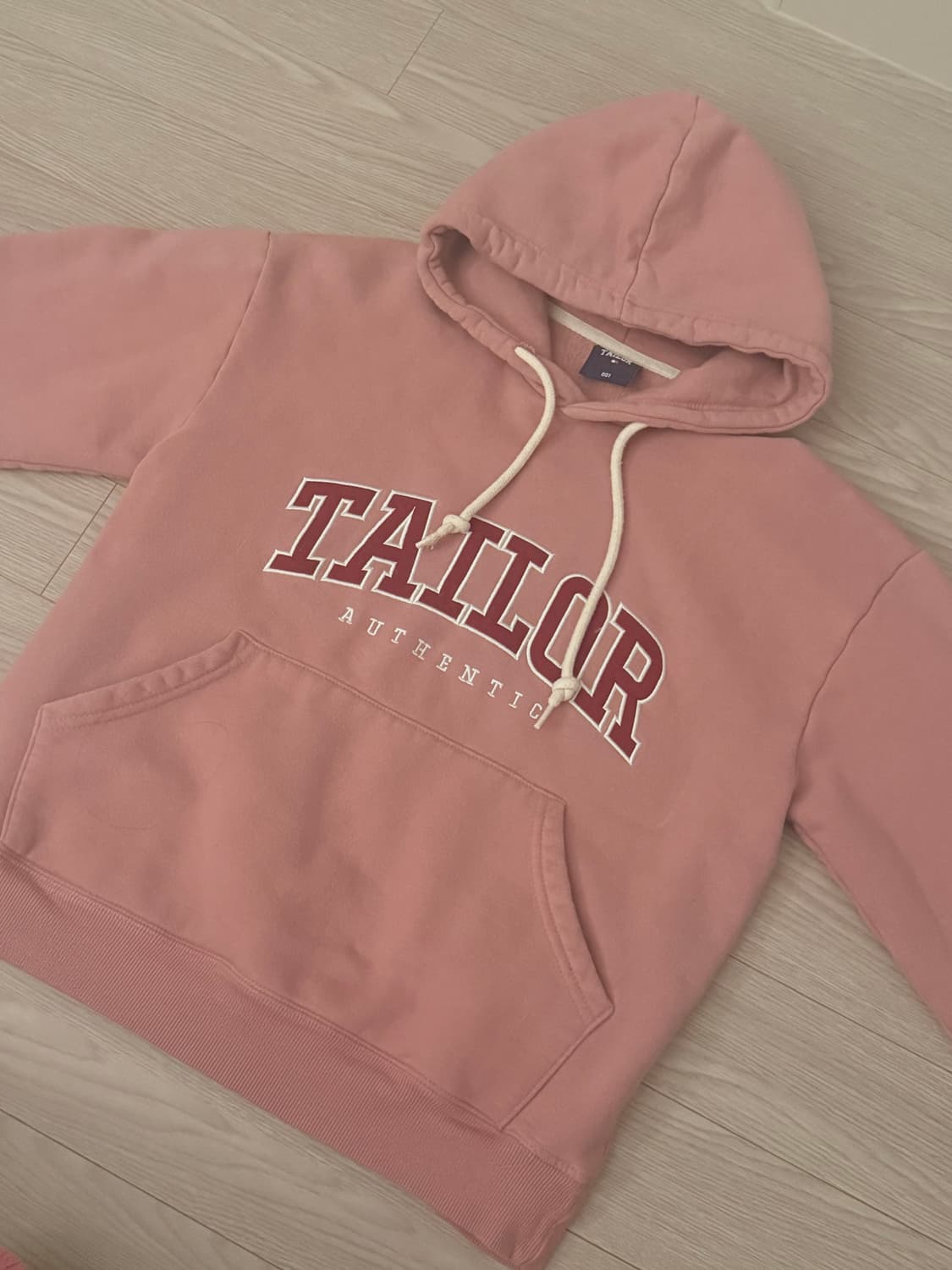 테일러 후드티 핑크 상품이미지1