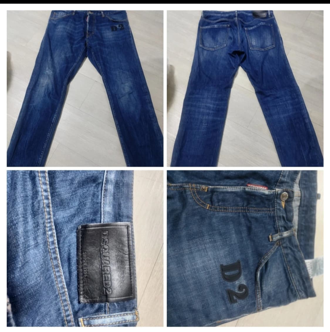 23년 정품 디스퀘어드2 D2 쿨가이진 청바지 상품이미지1