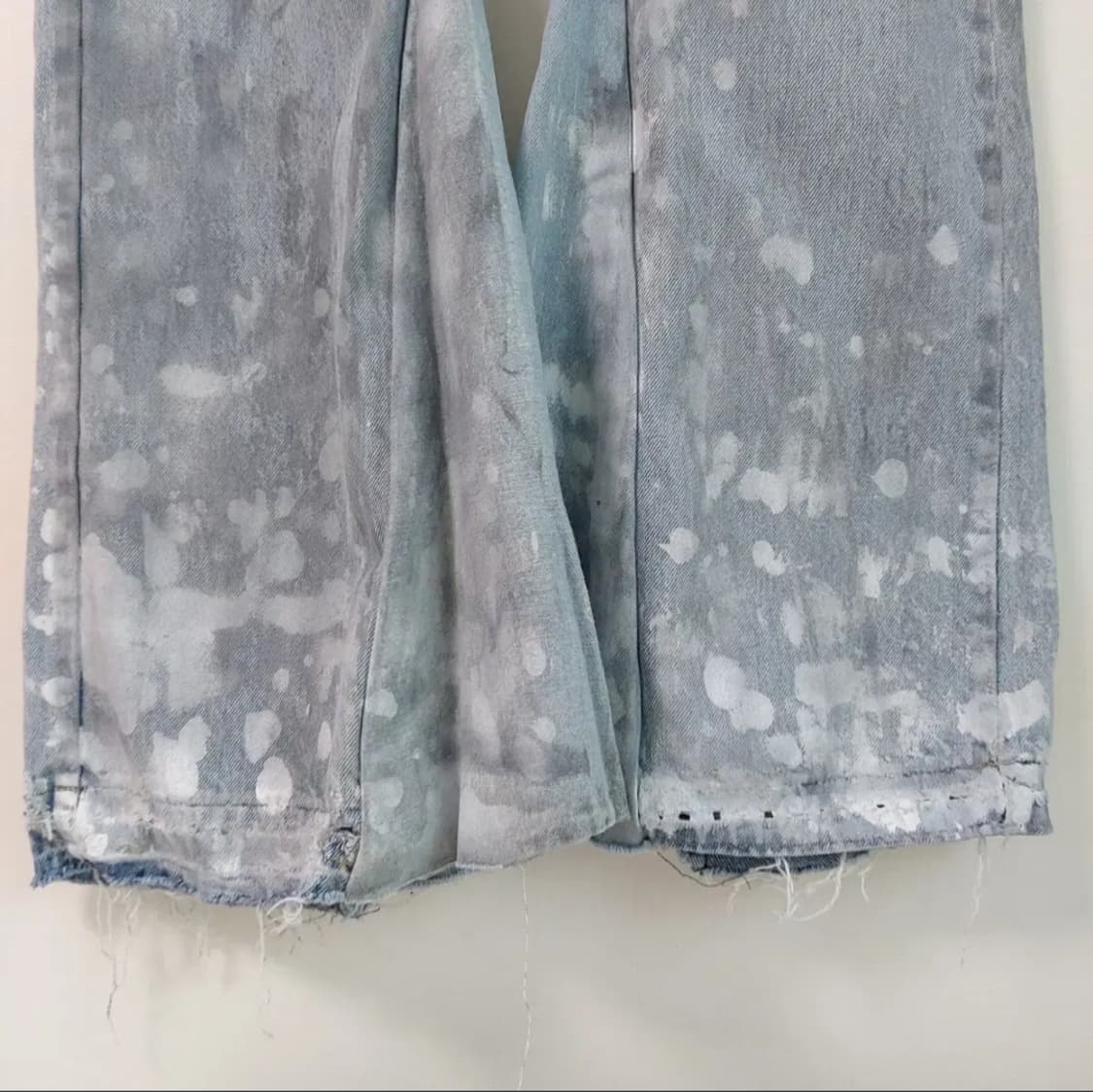 빈티지 리바이스 505 벨바텀 디스트레스드 상품이미지3