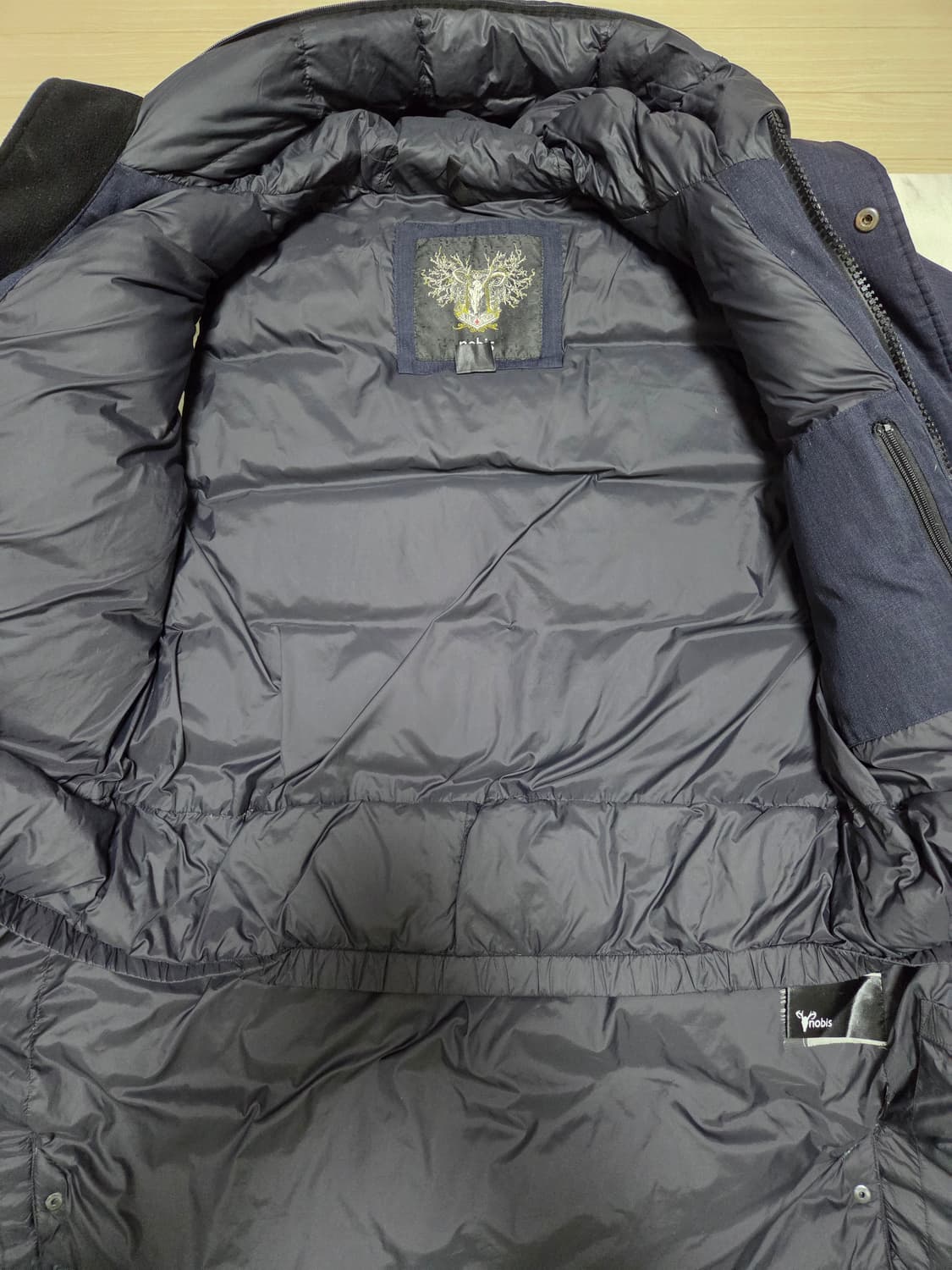 노비스 야테시 네이비 다운 패딩 상품이미지3