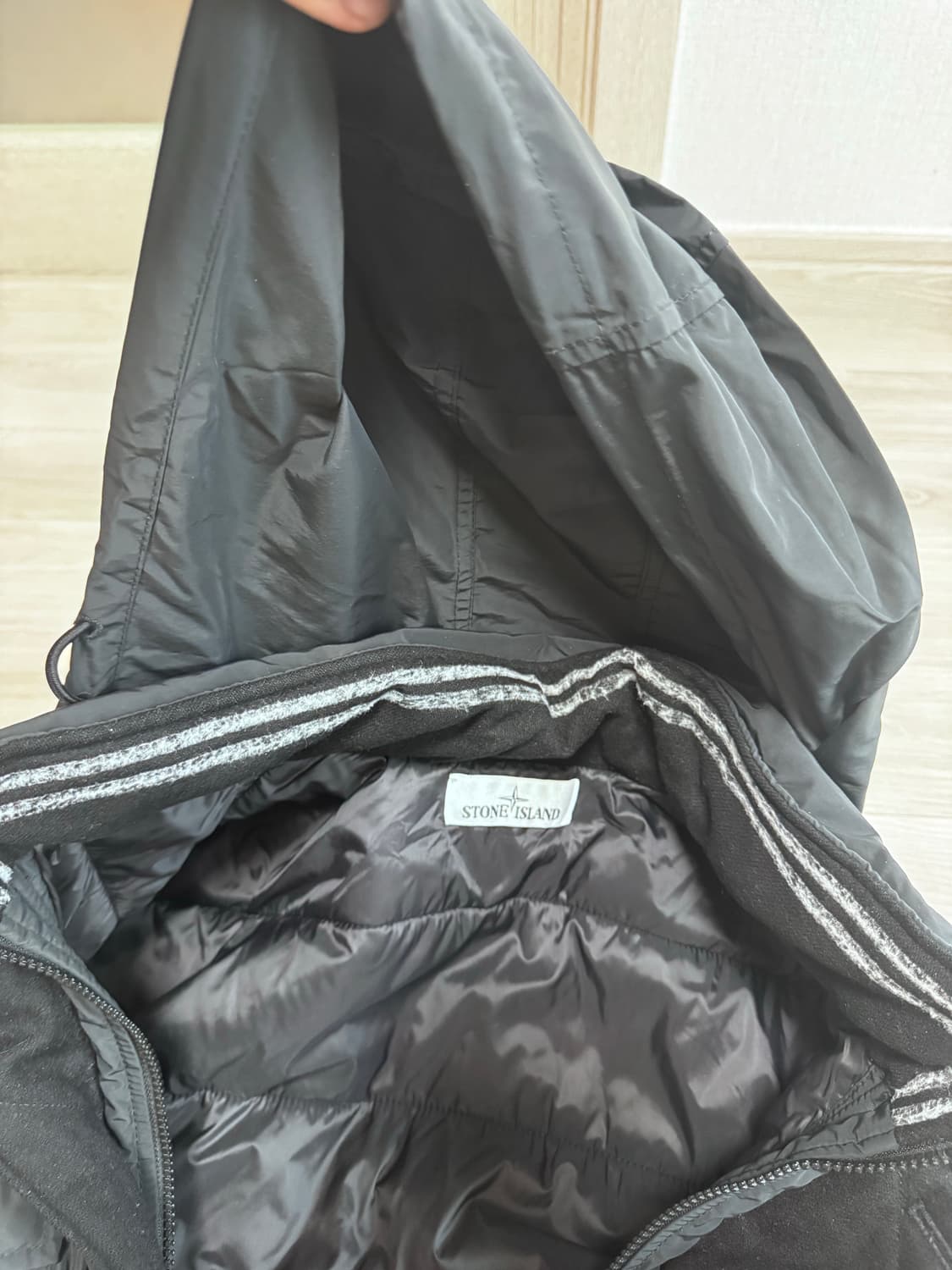 스톤아일랜드 마이크로 랩스 프리마로프트 자켓 xl 상품이미지4