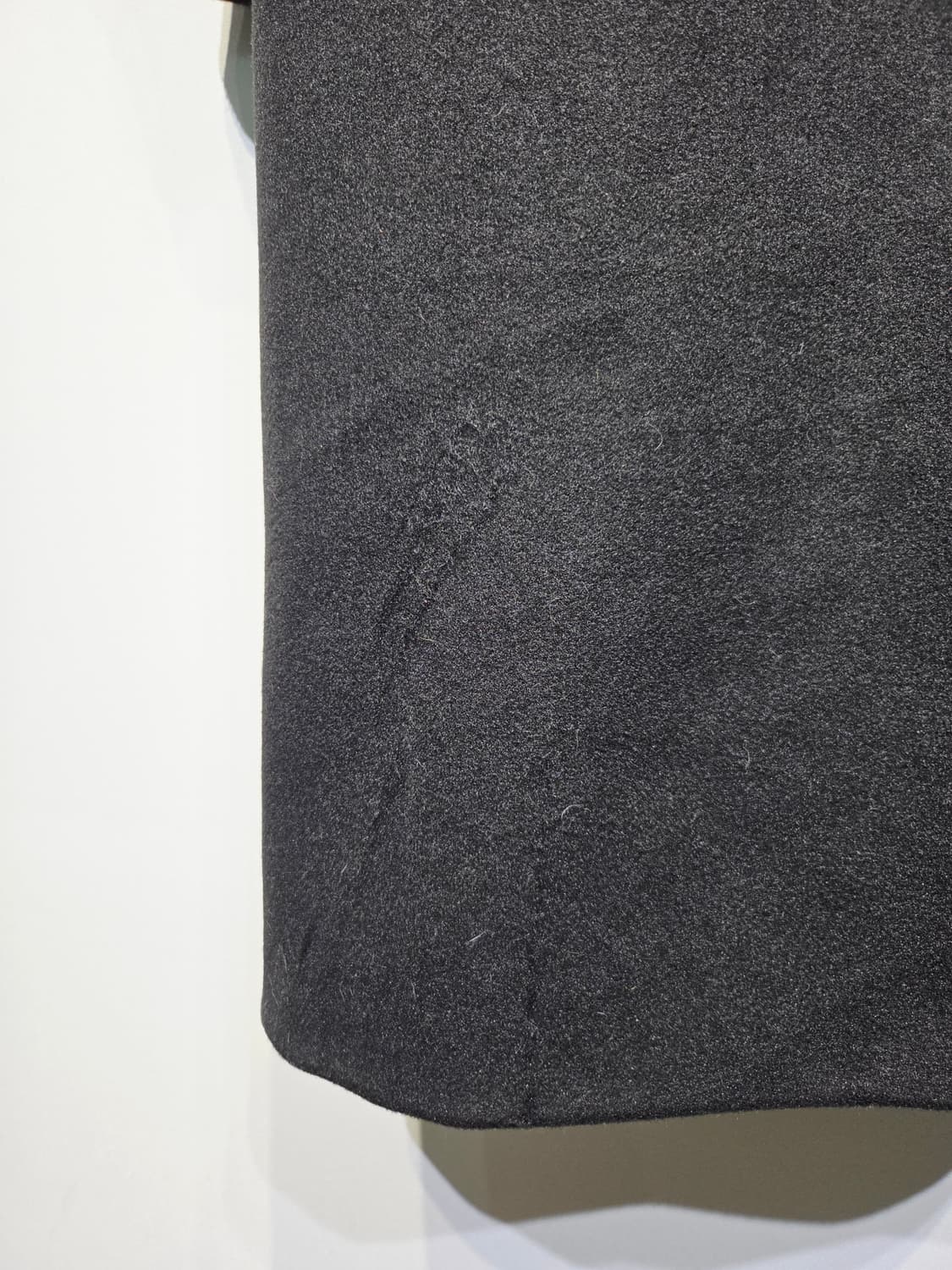 ETHOS 에토스 블랙 싱글 롱 코트 상품이미지6