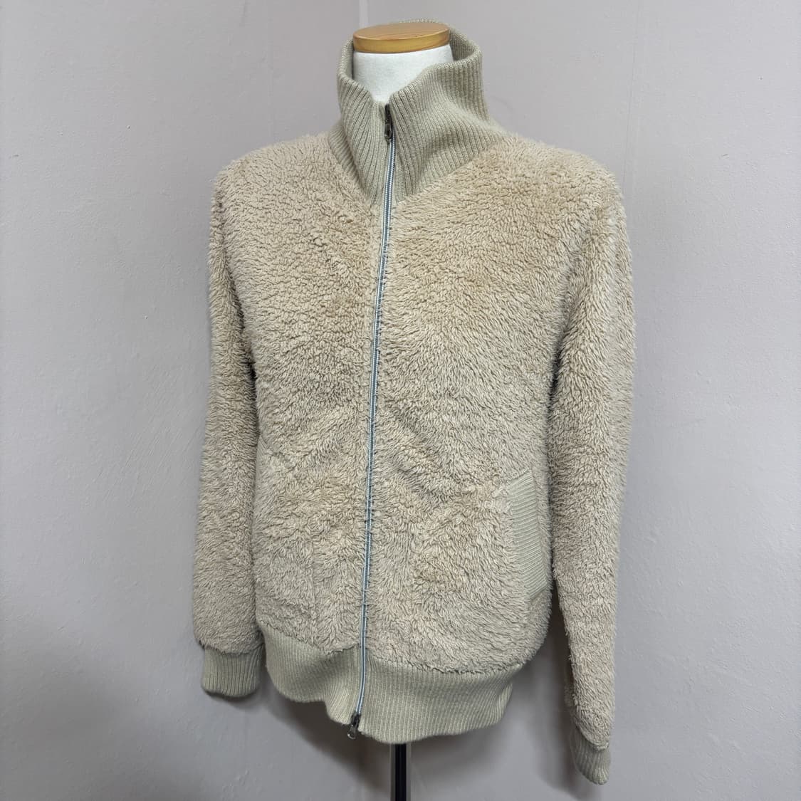 무부아 팜므 목폴라 플리스 집업 상품이미지2