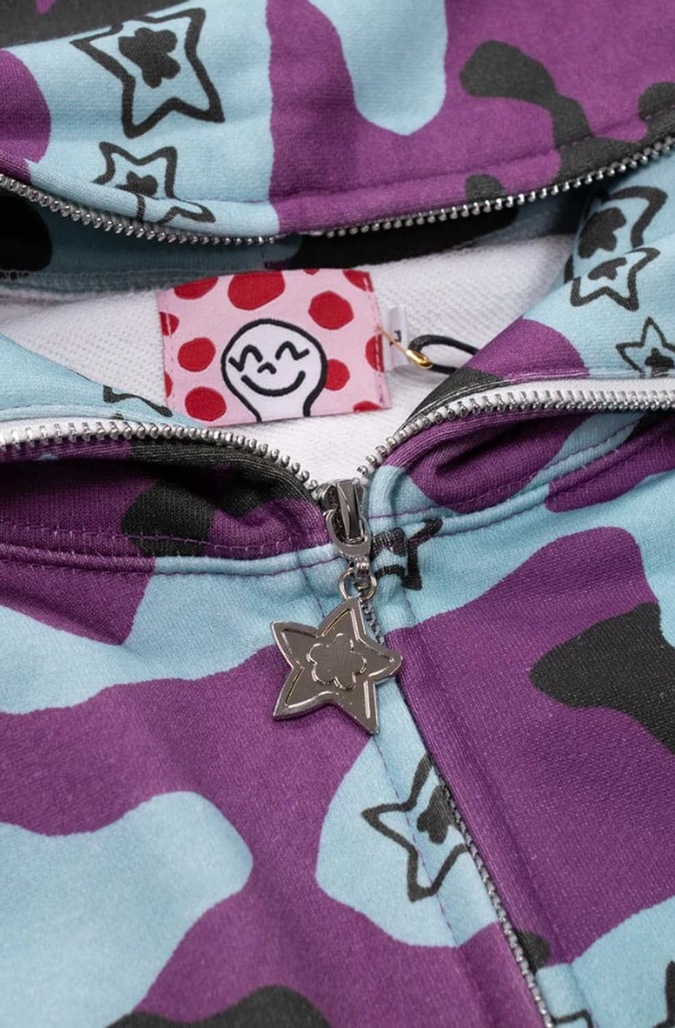 스타팀 카모 후드집업 S 상품이미지2