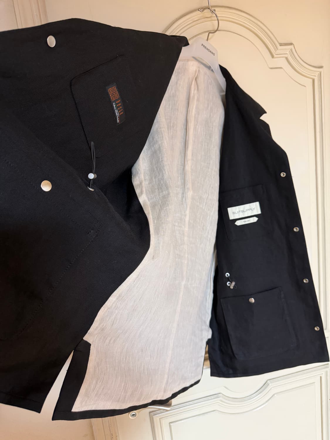 수트서플라이 퓨어 린넨 사파리 자켓 상품이미지5