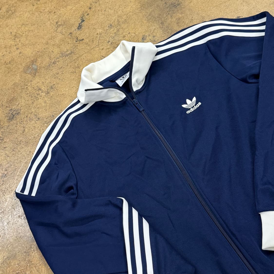 아디다스 네이비 화이트 클래식 투웨이 파이어버드 져지 트랙탑 상품이미지1