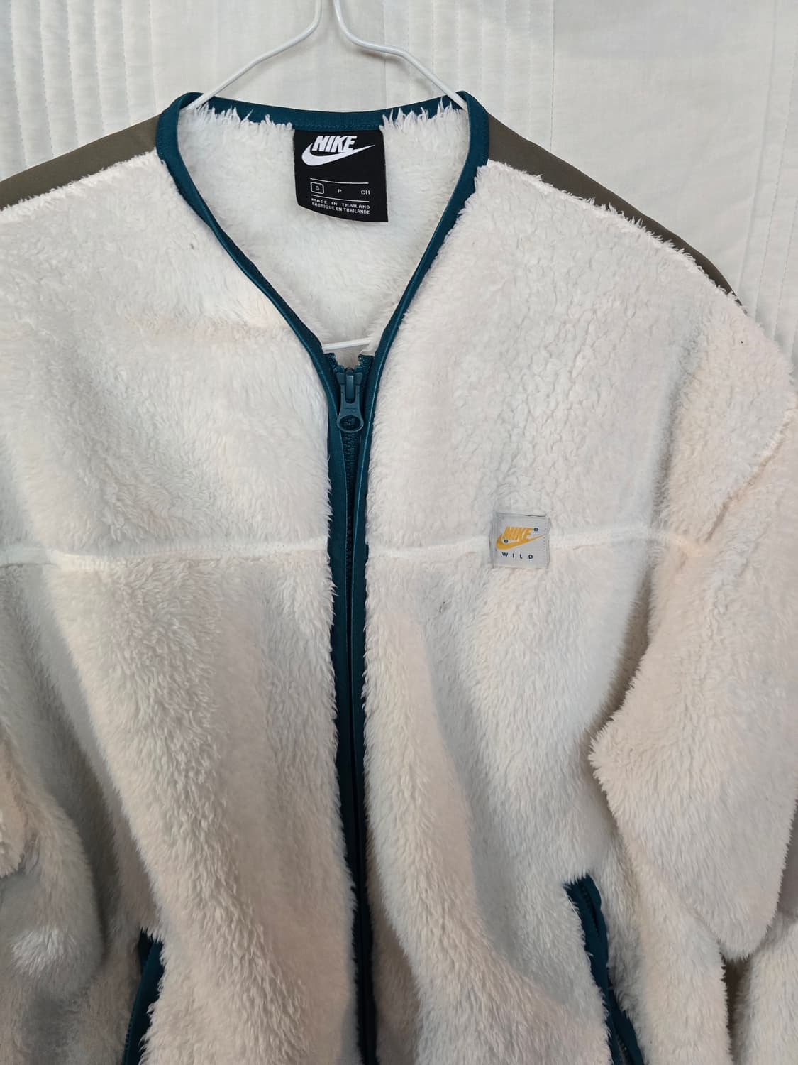 나이키 WILD 뽀글이 플리스 화이트 상품이미지2