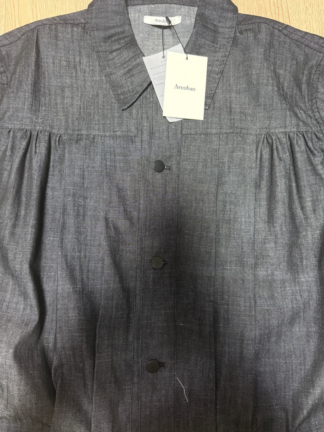 아르반 인디고 루즈드 트러커 셔츠 상품이미지3