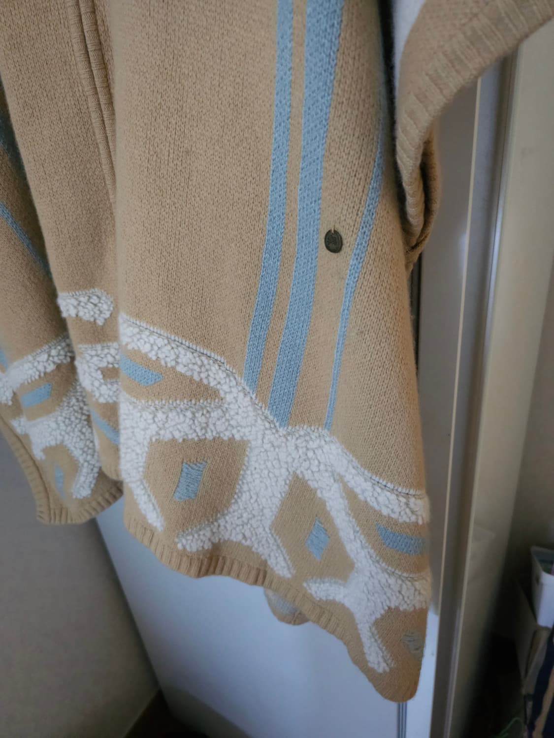 써스데이아일랜드 울니트 판쵸코트 망또 상품이미지3