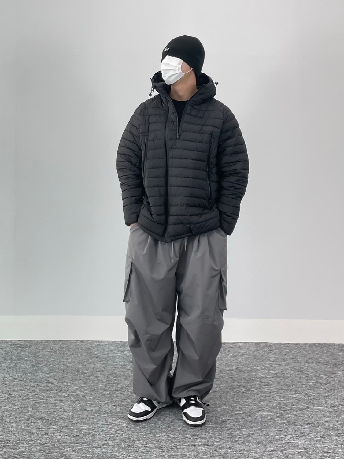 거위 충전재 경량패딩 새상품 상품이미지6