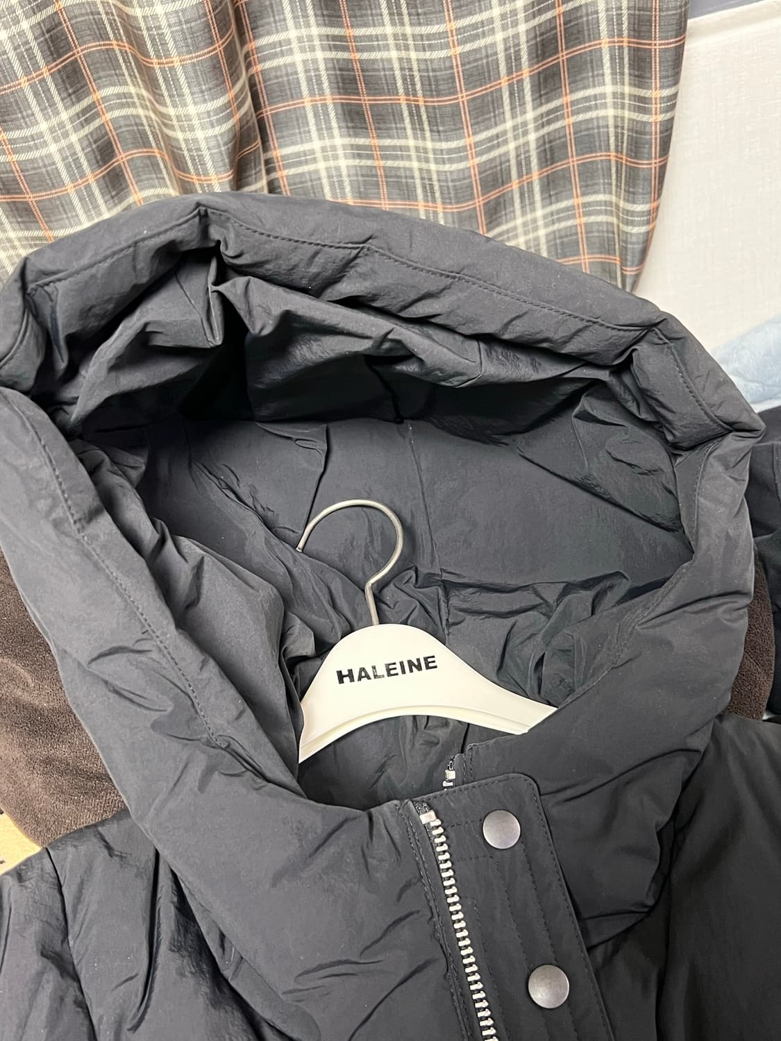 알렌느 패딩 3d 블랙패딩 상품이미지3