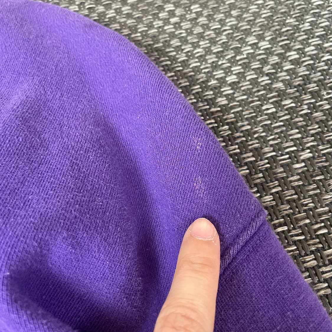 키르시 빅 체리 로고 퍼플 맨투맨 1 상품이미지8