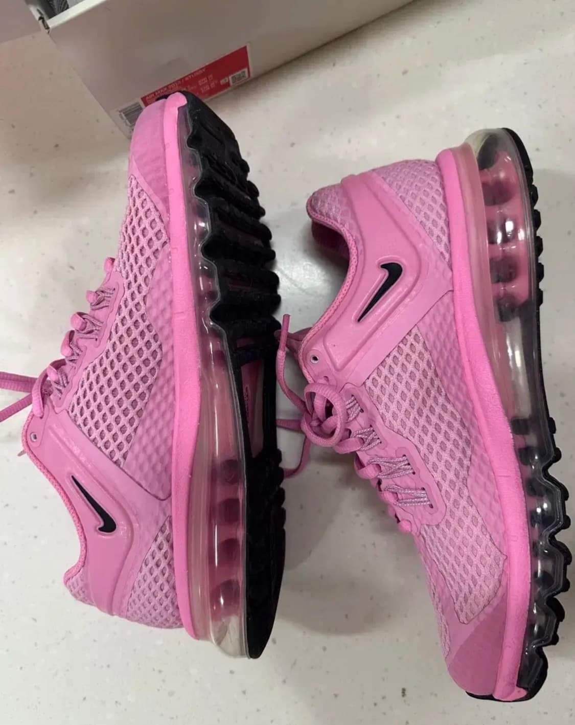 나이키x스투시 에어맥스2013 핑크 (260) 상품이미지6