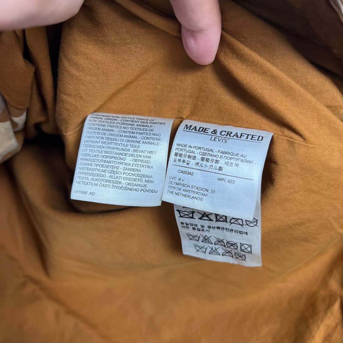 Levis 리바이스 메이드앤크래프트 덕카모 후드 자켓 상품이미지8