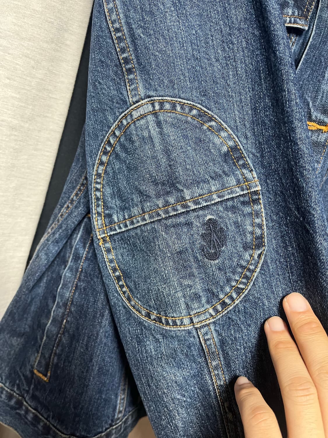 JW앤더슨*유니클로 청자켓 판매 상품이미지3