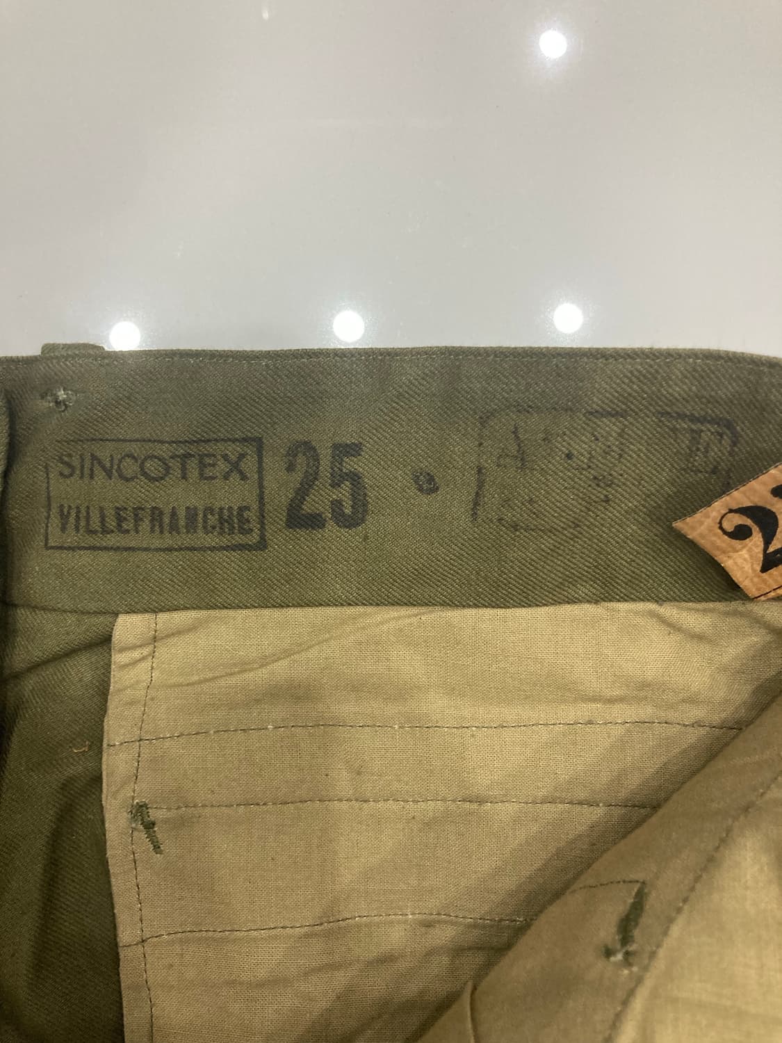 [데드스탁]오리지널 50s 프랑스군 m47 팬츠 상품이미지4