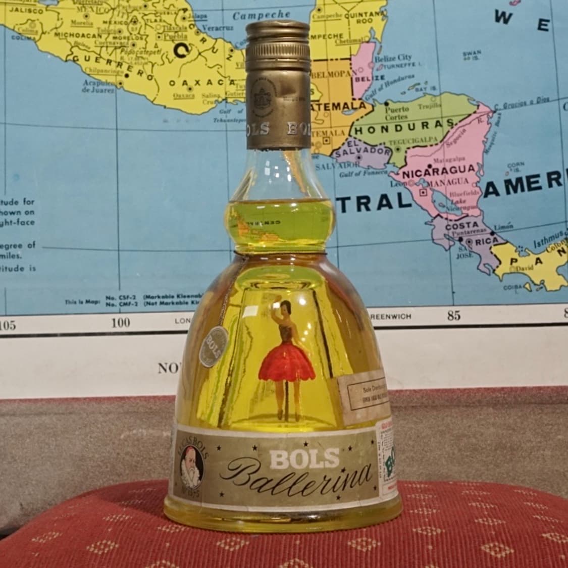 1960년도 Bols 발레리나 오르골 리큐어 상품이미지4