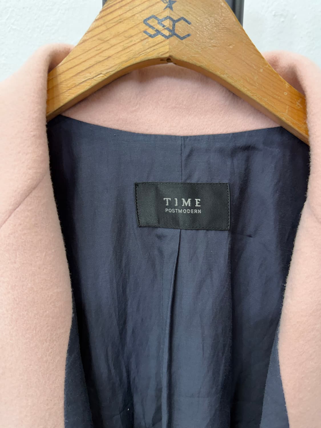 정품) TIME 타임 한섬 여성 핑크색 코트 82 상품이미지7