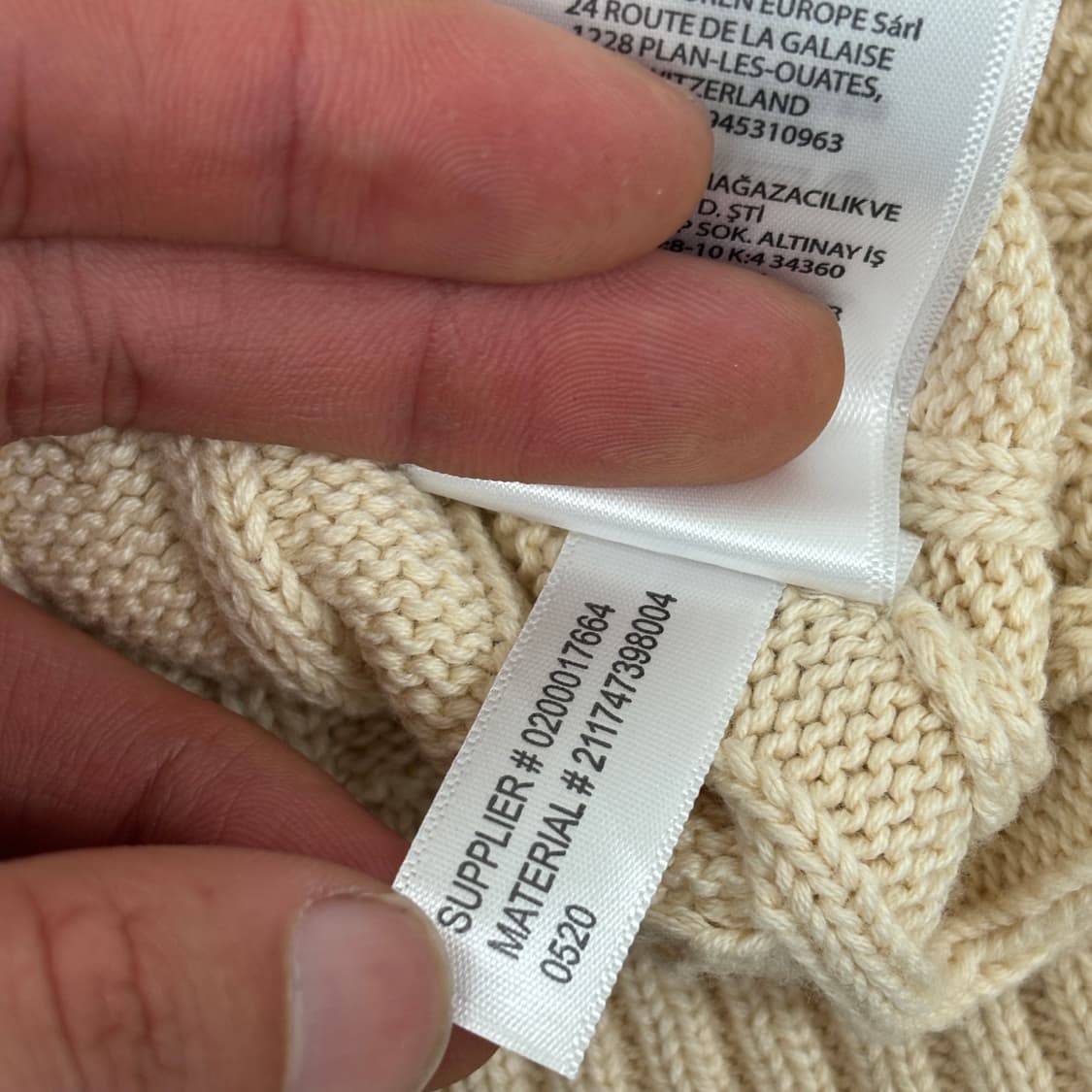 폴로 코튼 케이블 니트 상품이미지9