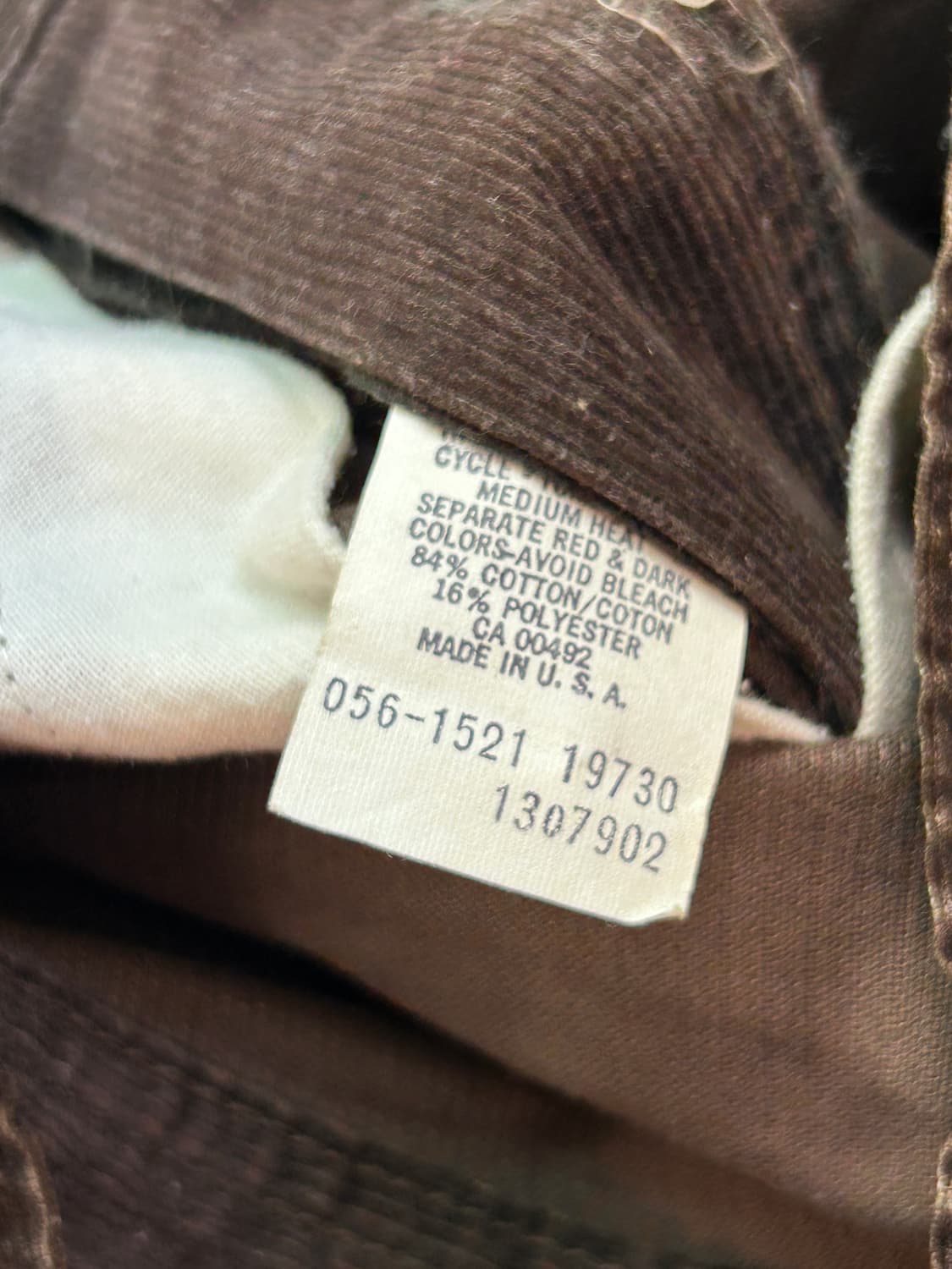 90s Lee 리 코듀로이 카펜터팬츠  (made in usa) 상품이미지4