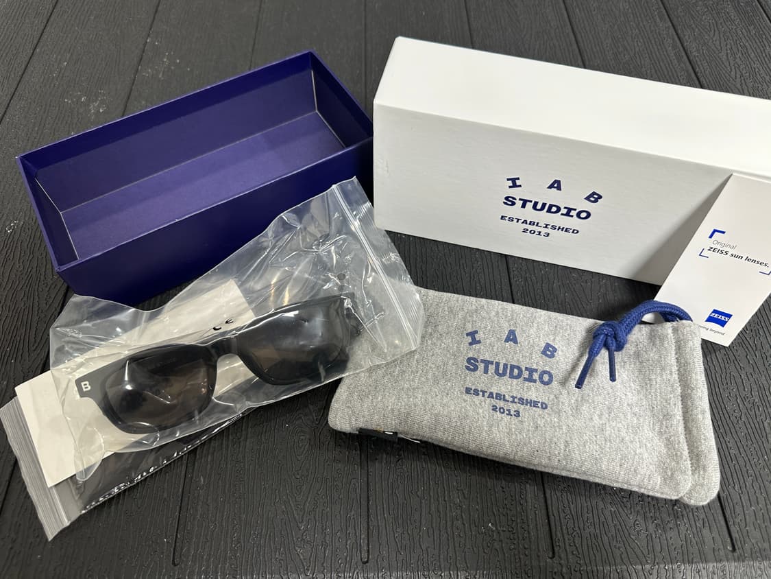 아이앱 스튜디오 선글라스 B 블랙 상품이미지1