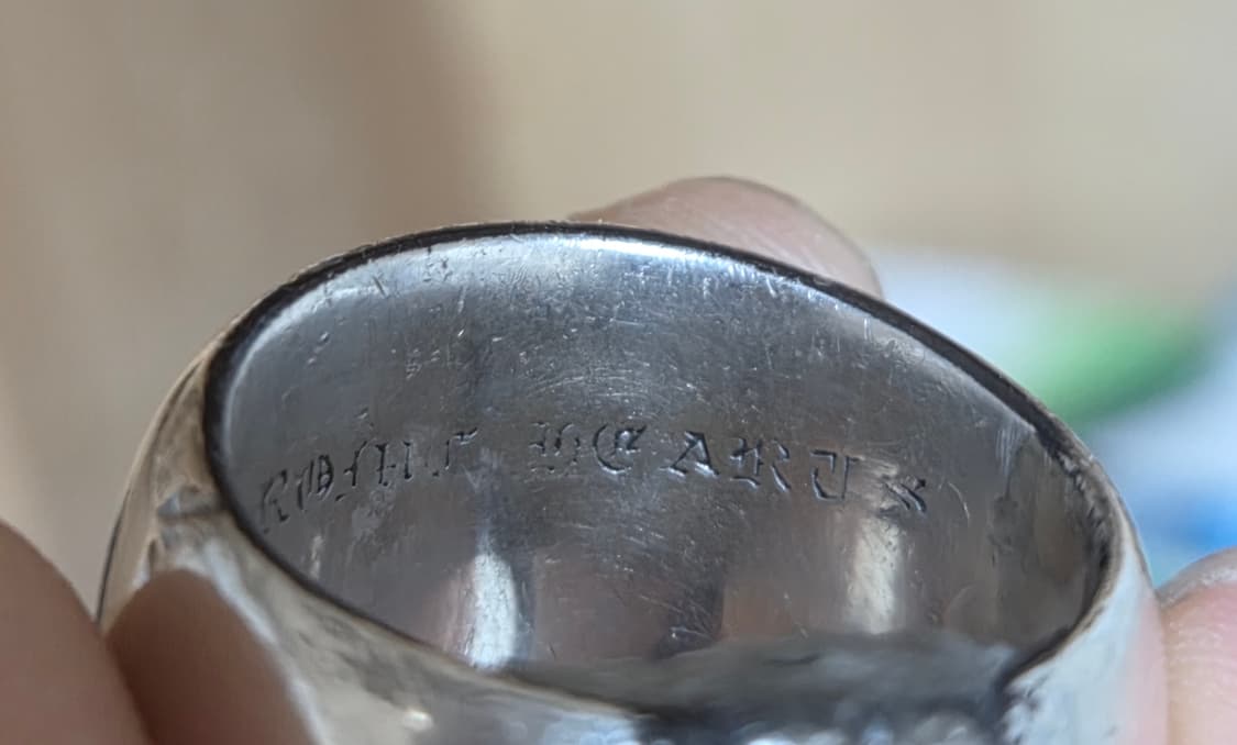 크롬하츠 스타오발 링 상품이미지4